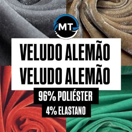 5 Metros Tecido Veludo Cristal / Alemao X 1,50 Mts Largura