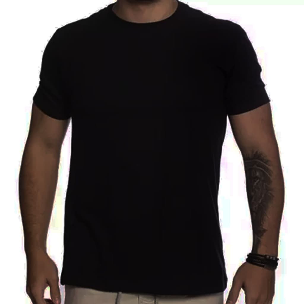 Camiseta Básica 100% Algodão Premium Fio Penteado 30.1 Liso Unissex Alta Qualidade e Durabilidade
