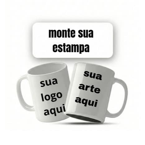 CANECA PERSONALIZADA COM A SUA ARTE