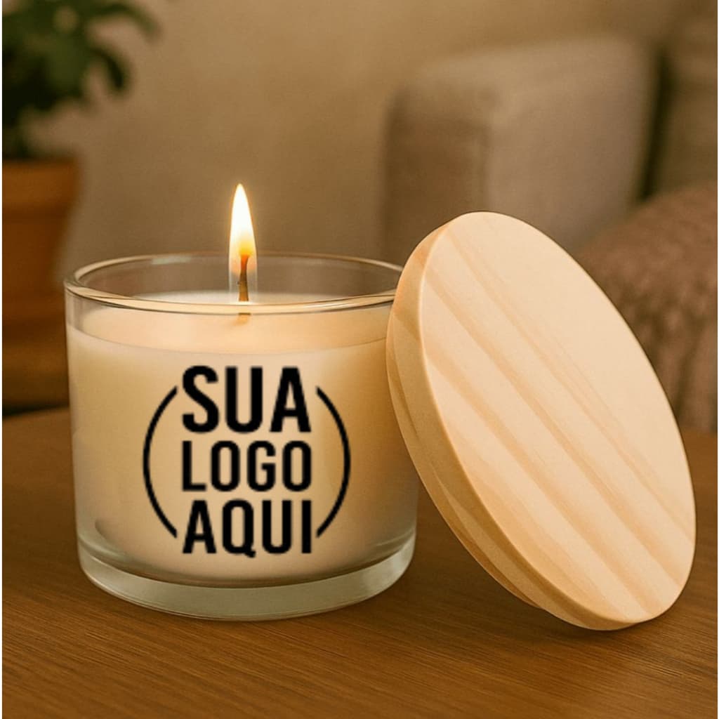 Vela aromática personalizada