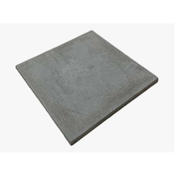 Pedra Refratária 47x47cm Para Churrasqueira Forno Lareira Placa Cimento Quadrada Reforçada