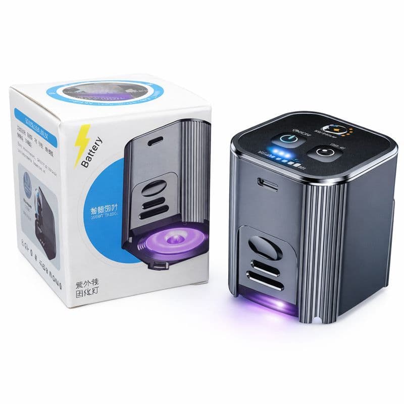 Lâmpada Luz Cura Cola Uv Tinta Jumper Placa Reparo Celular Ultra Violeta Inteligente Curing