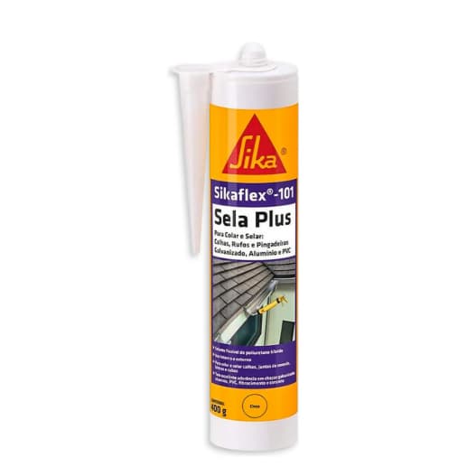 Selante Sikaflex 101 Sela Plus Branco 400 g
