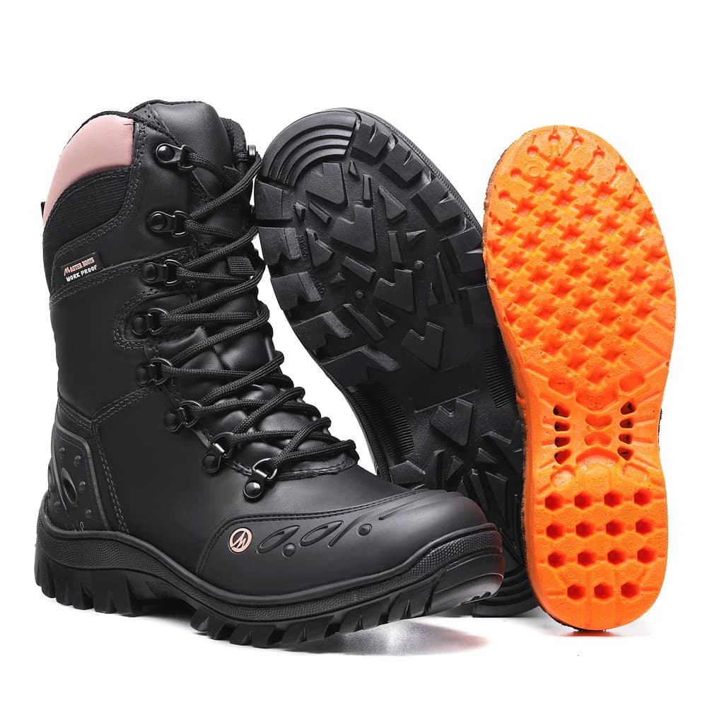 Bota Para Motociclista Soldier Zíper Lateral MasterBoots