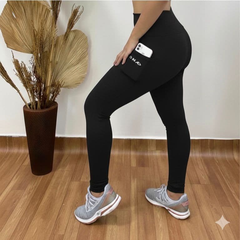 Calça Legging Feminina com Bolso