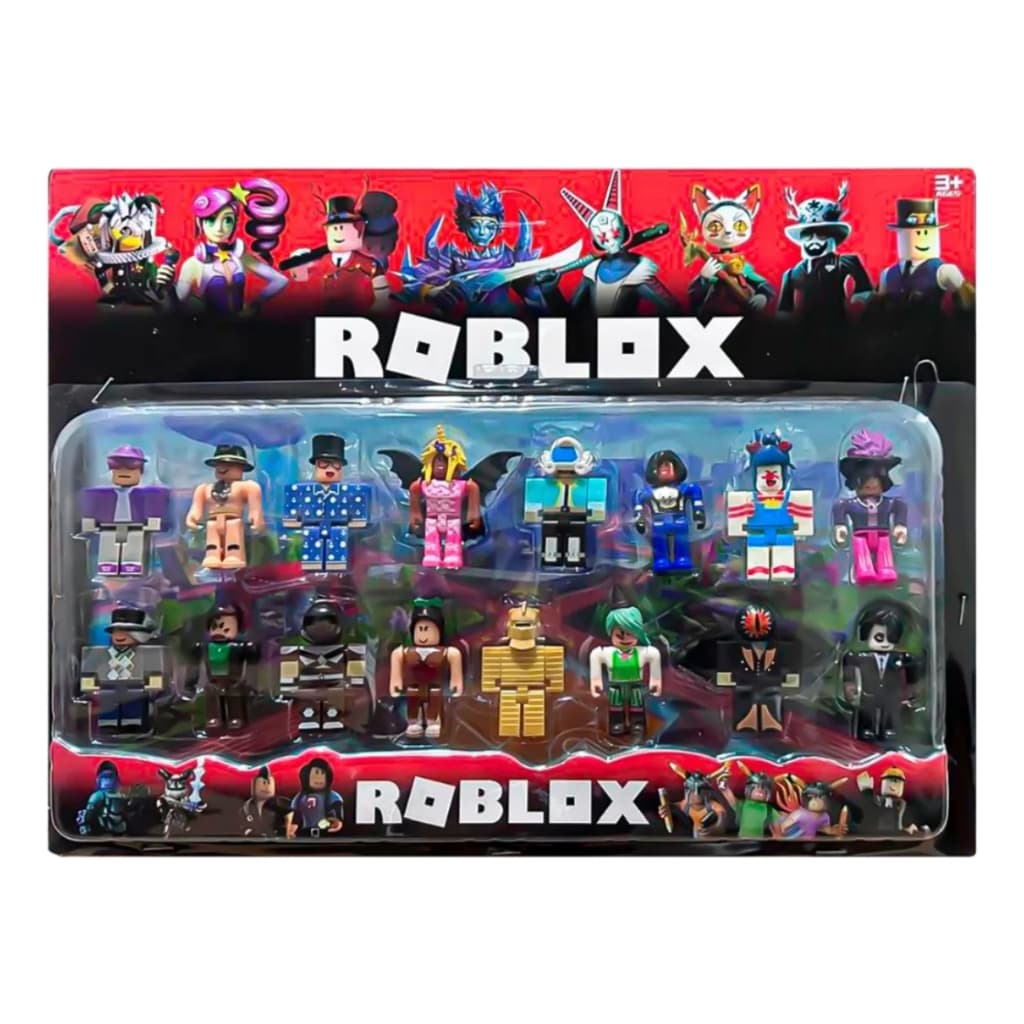 Roblox Com 16 Personagens Cartelado