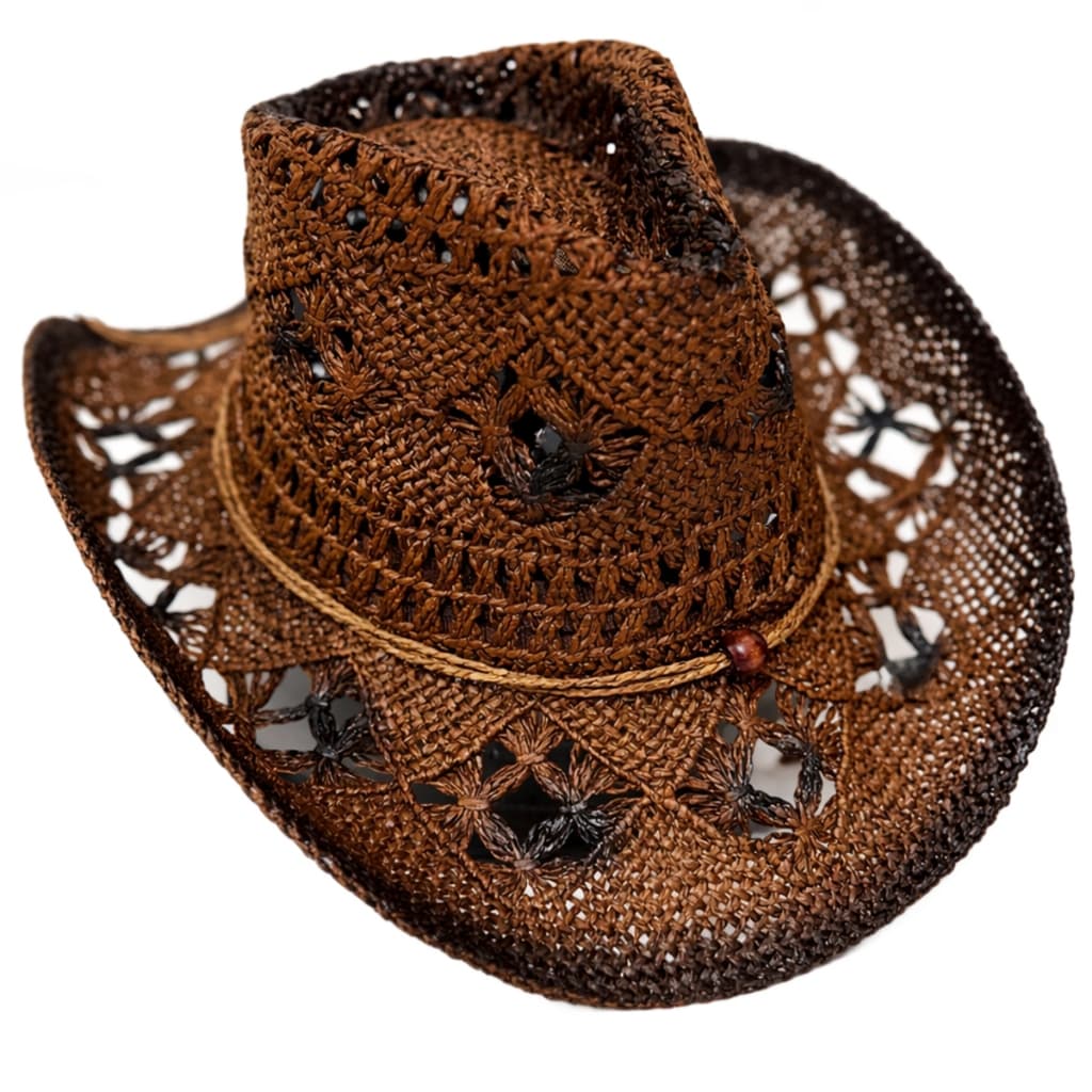Chapéu Country Marrom Sertanejo Rodeio Shows Peão Caipira Cowboy Vaquejada