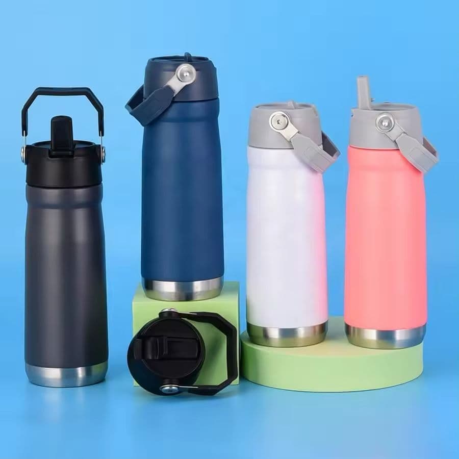 Garrafa Térmica Flip Straw 650ml