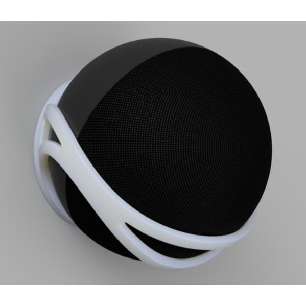 Suporte Alexa Echo Dot 4ª e 5ª geração fixo de parede organização de ambiente casa e escritório