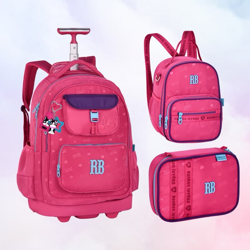KIT DE CARRINHO REBECCA BONBON REF 26222/ MOCHILA JUVENIL