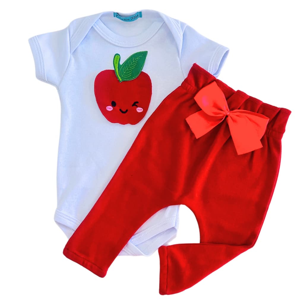 Conjunto Bebê Menina Bordado Lindo Elefantinha Laço Algodão Roupa Moda Menina Roupinha conjuntinho