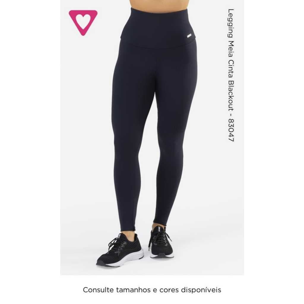 LEGGING MEIA CINTA BLACKOUT