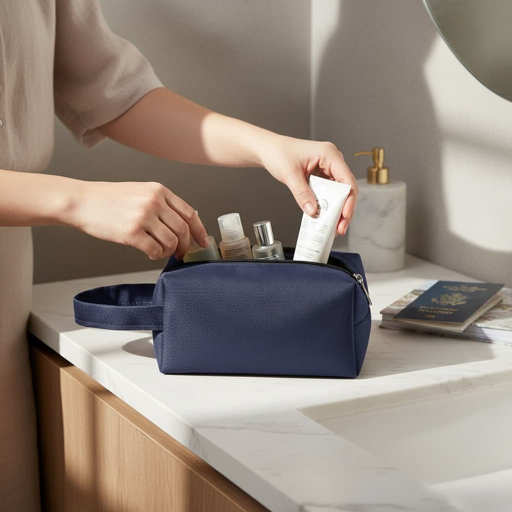 Bolsa Masculina organizadora de mala Porta oculos porta maquiagem