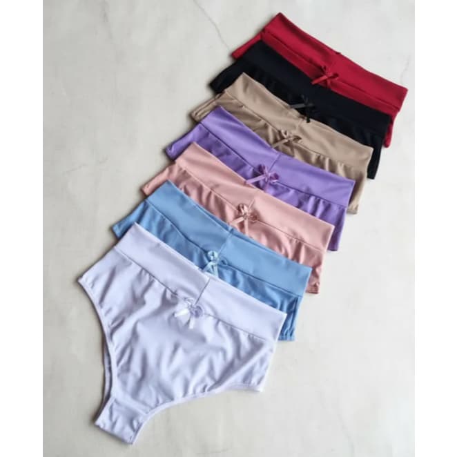 KIT 5 CALCINHAS SENHORA PLUS SIZE  COS DUPLO 48,50,52,54