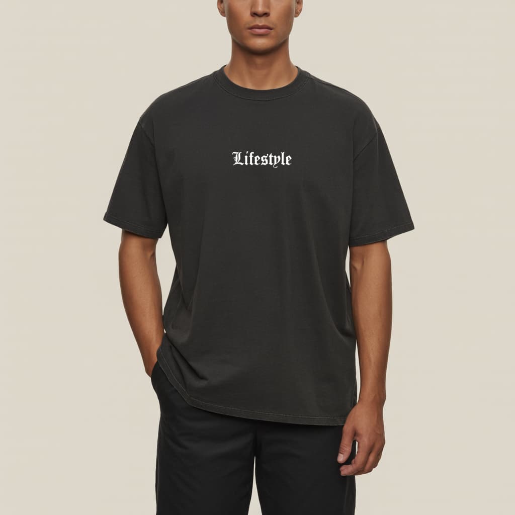 Camiseta Masculina Oversized Algodão Lifestyle Streetwear