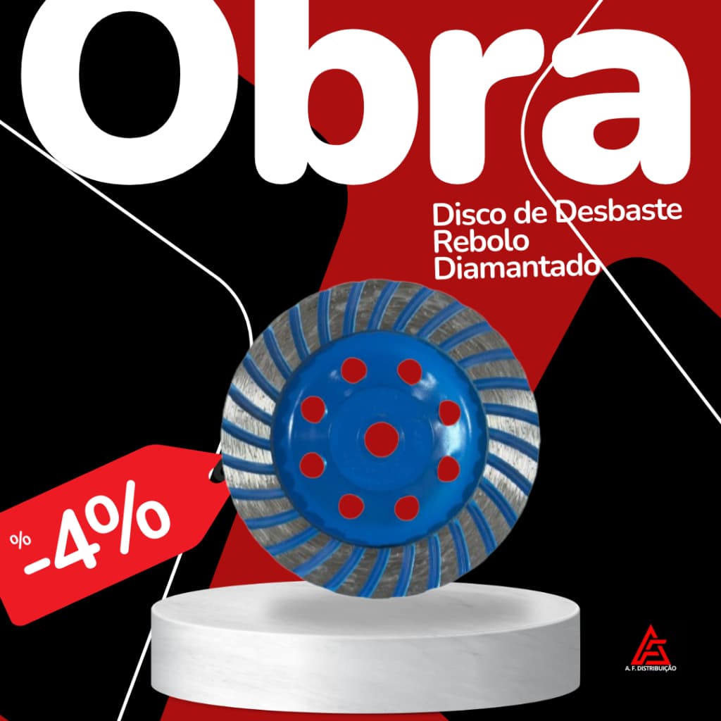Disco de Desbaste Rebolo Diamantado 115mm - APEX FORCE