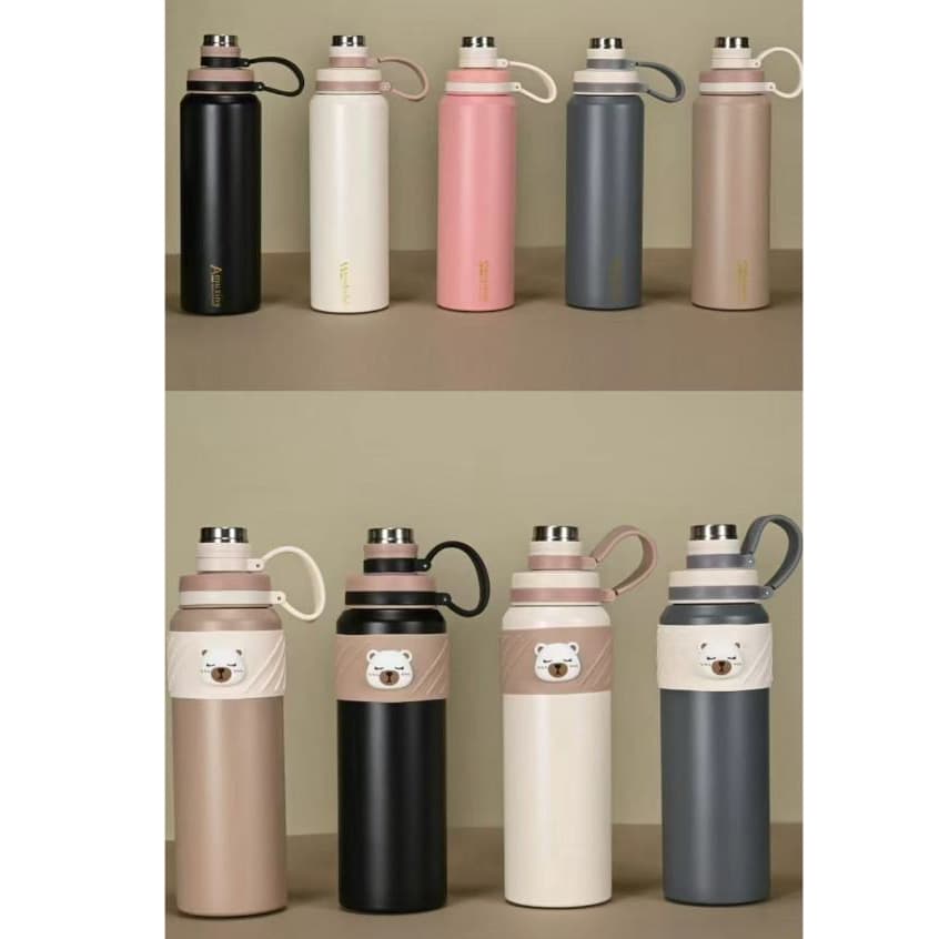 Garrafa Térmica 800ml garrafa espacial Quente & Frio Com Isolamento Térmico De Grande Capacidade