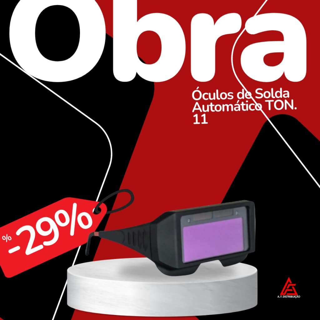 Óculos de Solda Automático TON. 11 Titanium Vision Soldador