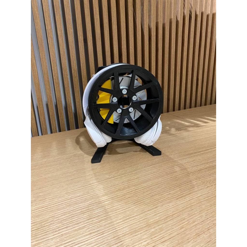 Suporte para Headset com Suspensão Móvel e Design Mecânico