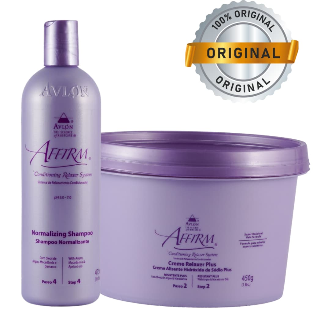 Avlon Affirm Sódio Resistente 450g+Shampoo Normalizing 475ML