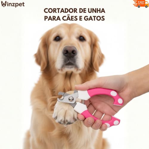 Cortador De Unha Para Cachorro e Gato Pet Alicate Higiene Pequeno e Grande Porte Pet