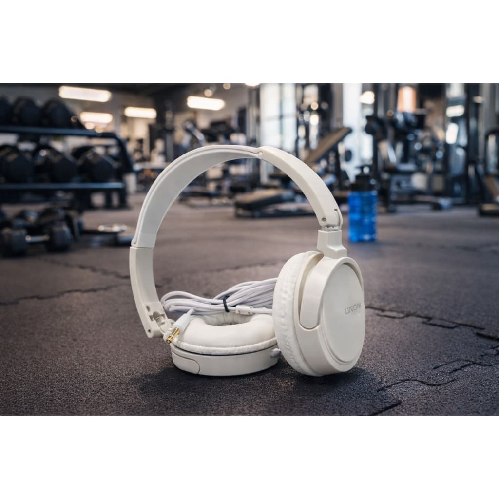 Fone de Ouvido Headphone COLOR com Fio Estéreo Kapbom(***DISPONÍVEL SOMENTE BRANCO)