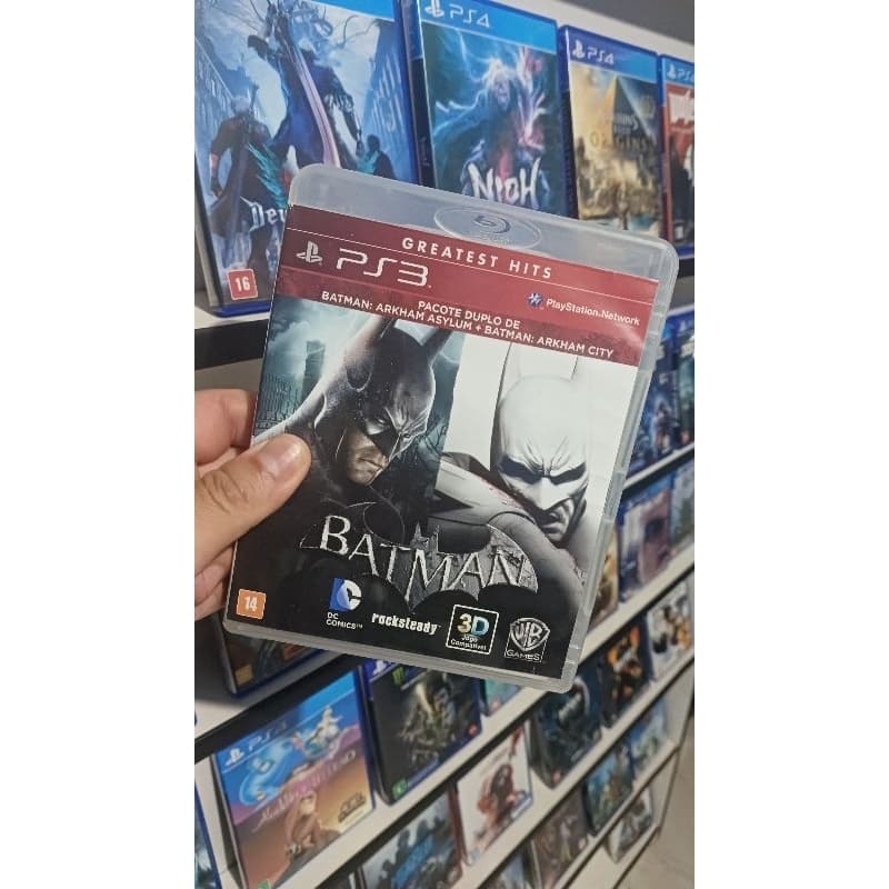 JOGO: Batman Arkham Asylum + Batmam Arkham city