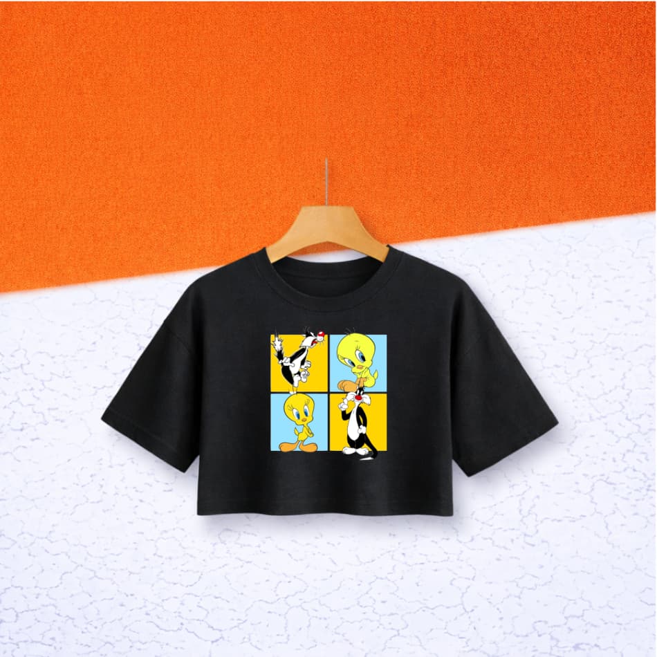 Cropped Oversized Premium Feminino Ideal para Academia e Dia a Dia