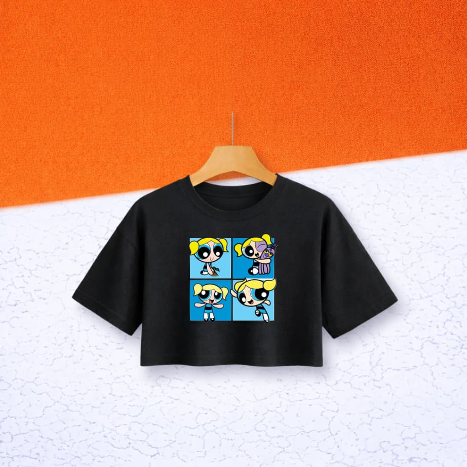Cropped Oversized Premium Feminino Conforto e Estilo Super Poderosas