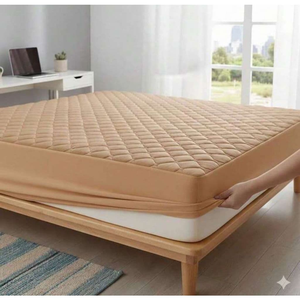 Protetor de Cama Queen Box Impermeavel, Capa De Colchao - Solteiro Casal Queen King