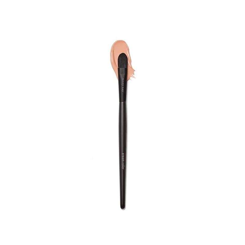 Pincel para Corretivo e Sombra MK em Creme | Precisão e Acabamento Profissional