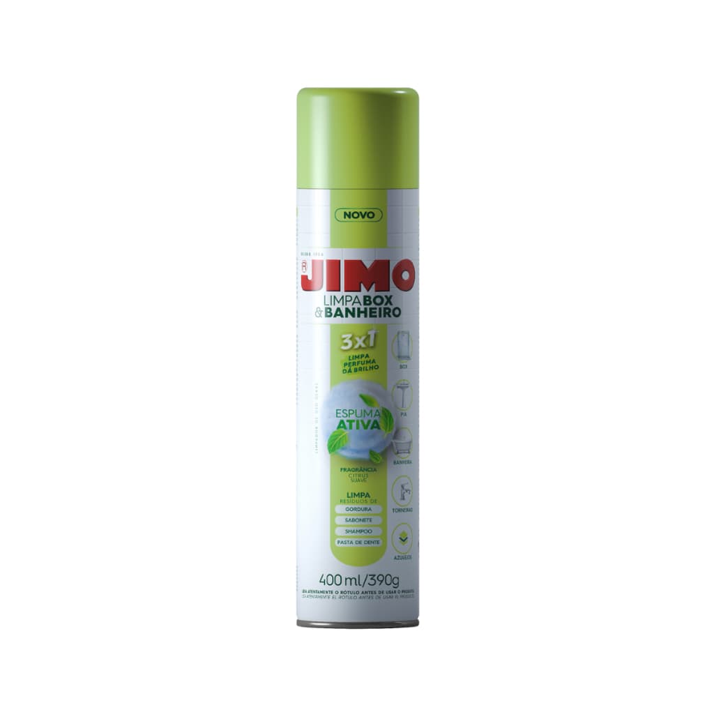 Limpa Box Espuma Para Limpeza Profunda Limpa Box Jimo 400ml