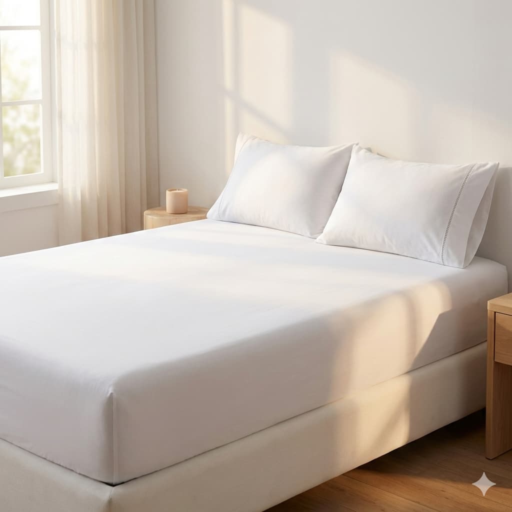 Lençol Cama Box King GRANDE Micropercal 400 Fios 3 Pçs Não Amassa Seca Rápido