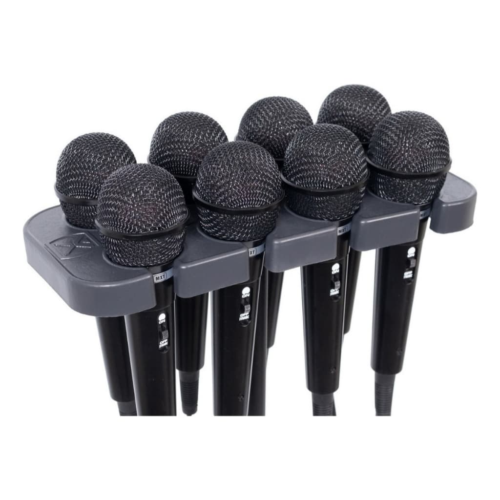 Suporte Pedestal P/ Descanso Ibox Sm8 Para 8 Microfones
