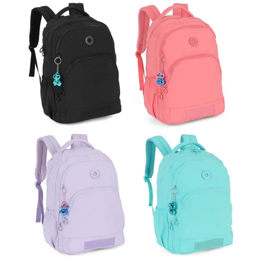 Mochila Laptop Escolar Juvenil Up4You Luxcel Mj49673up crinkle Notebook Lançamento 2026