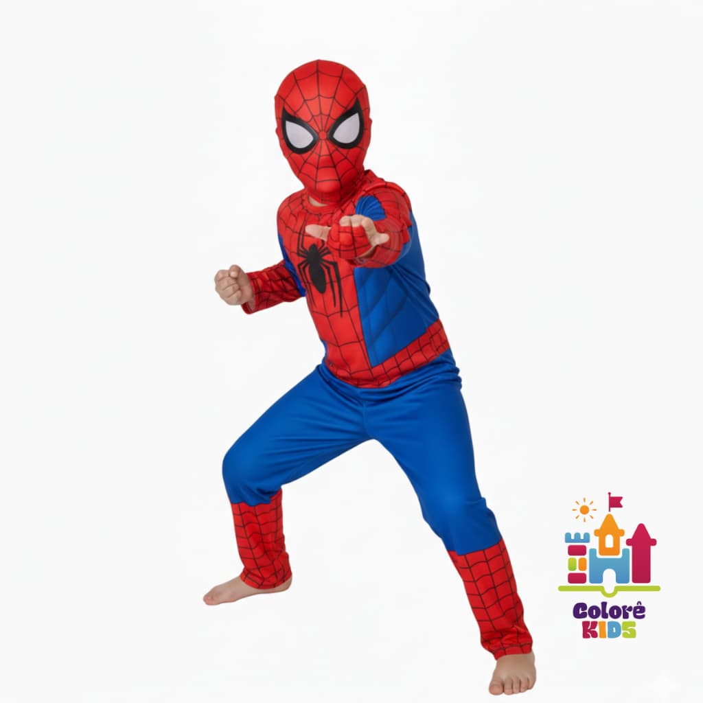 Fantasia Infantil Homem Aranha