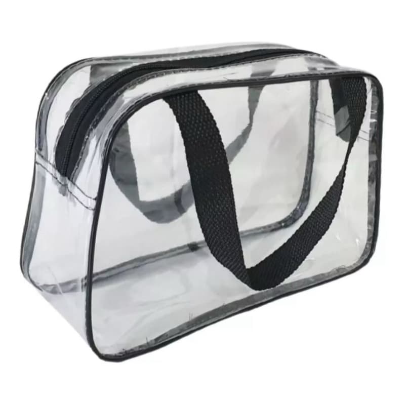 Bolsa Transparente PVC Necessaire Organizadora Para Maquiagem/Emfermagen