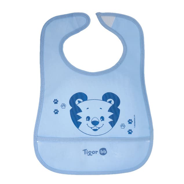 Babador de Plástico com Bolso Tigor T. Tigre Tigor BB
