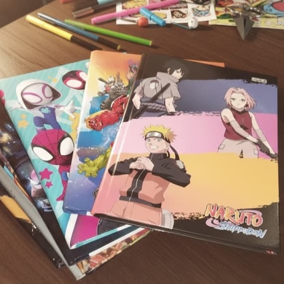 Livros Estampados Exclusivos – Seus Personagens Favoritos Sempre com Você!