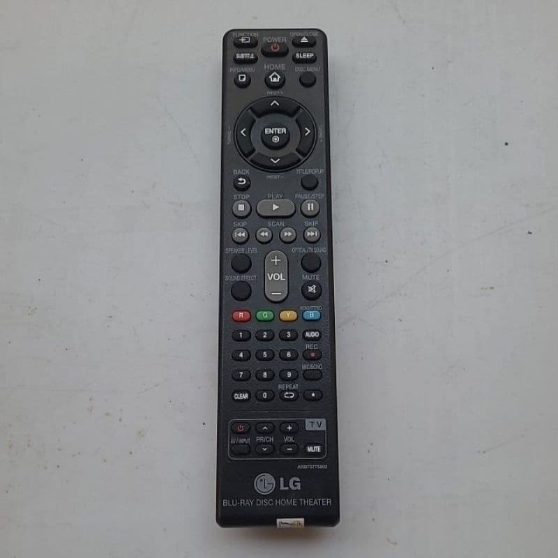 Controle remoto Blueray Home Theater Lg Akb73775802 usado