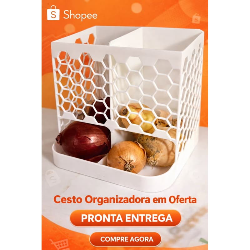 Cesto Organizador / Cebolas