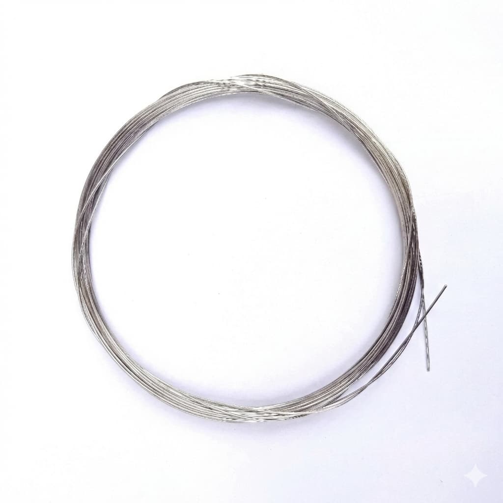 Fio de aço para pesca n°24 - 10m