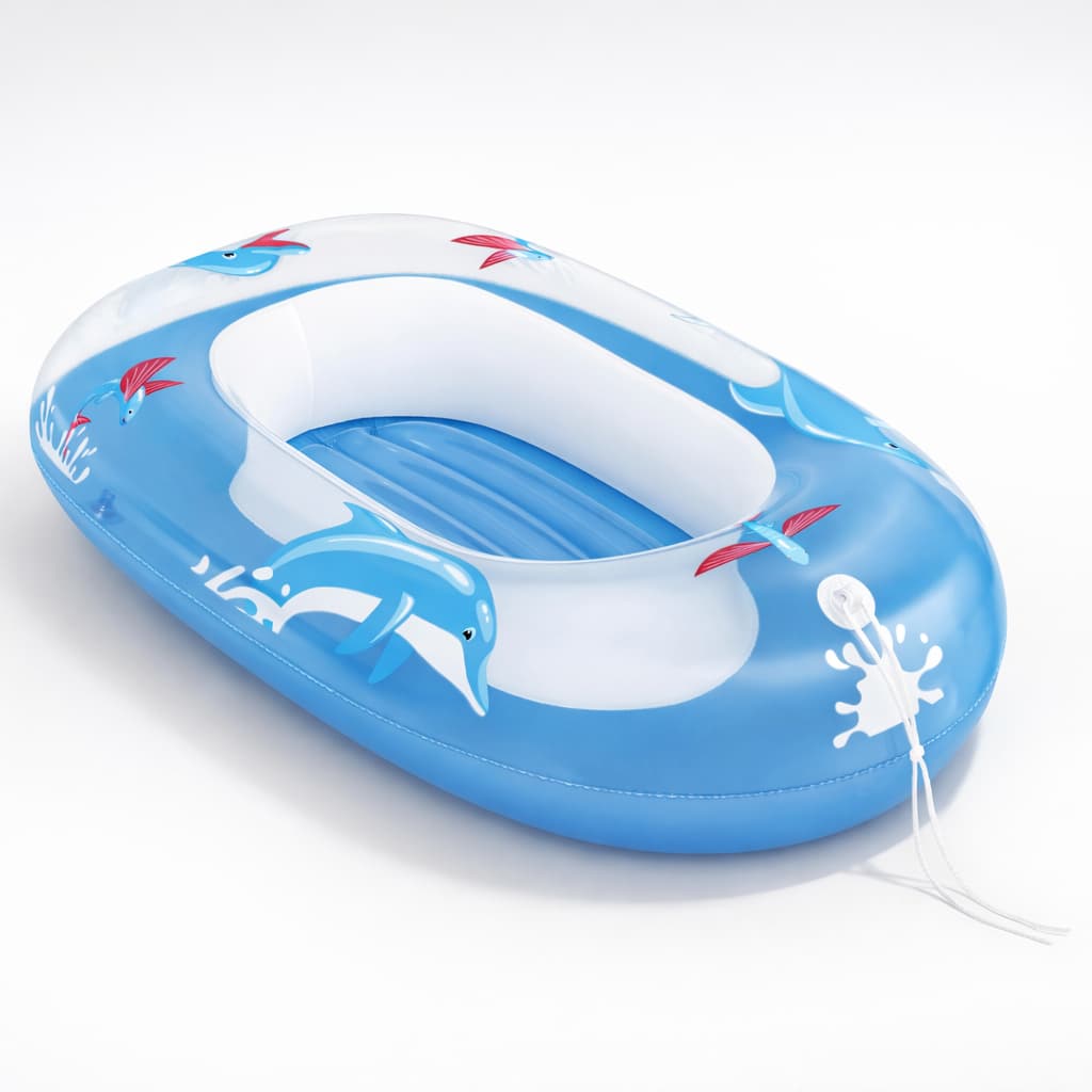 Boia Bote Inflável Infantil Golfinho Para Piscina E Praia