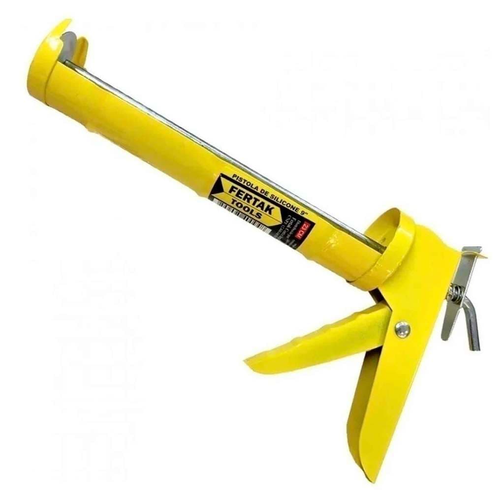 Aplicador de Silicone Fechado Pistola Aço Carbono 9 Polegadas Selante Cartucho Cola