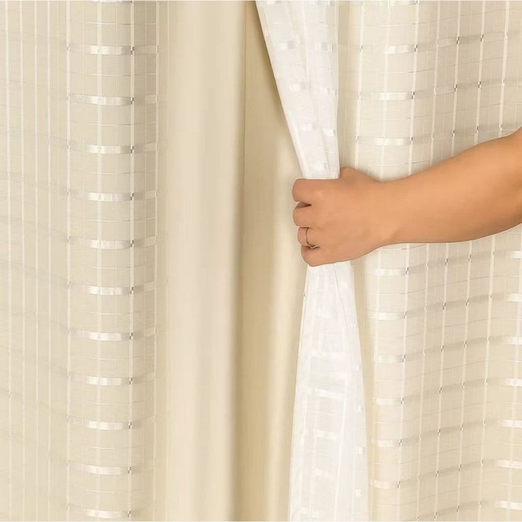 Cortina Blackout Pvc 2.00m x 1.40m Para Quarto, Sala e Escritório Bloqueia 100% da Luz