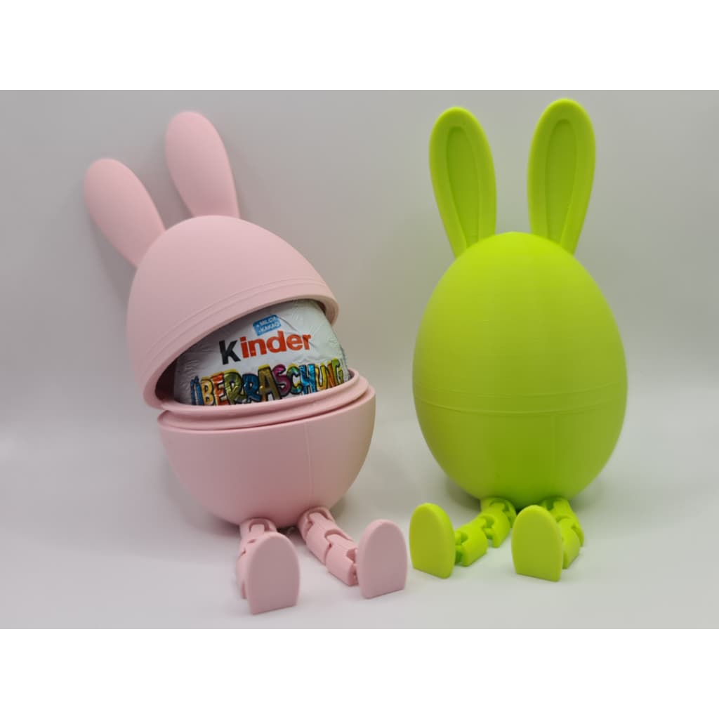 Porta-ovo Kinder Ovo com Surpresa de Coelho unidade