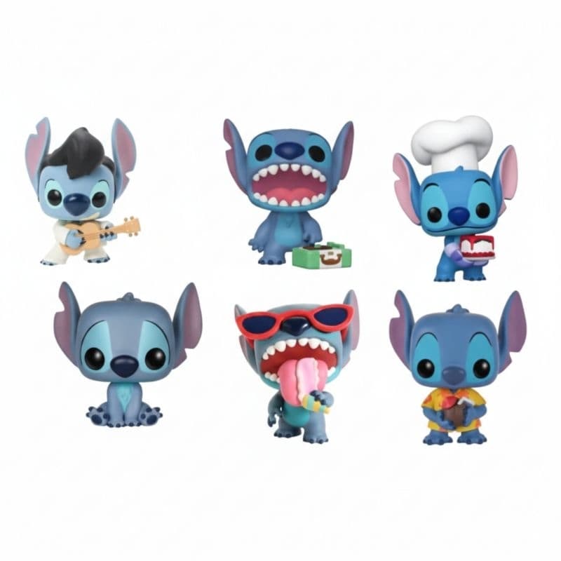 Bonecos  Action Figure Colecionáveis Coleção - Stitch Sem Caixa Personalizada