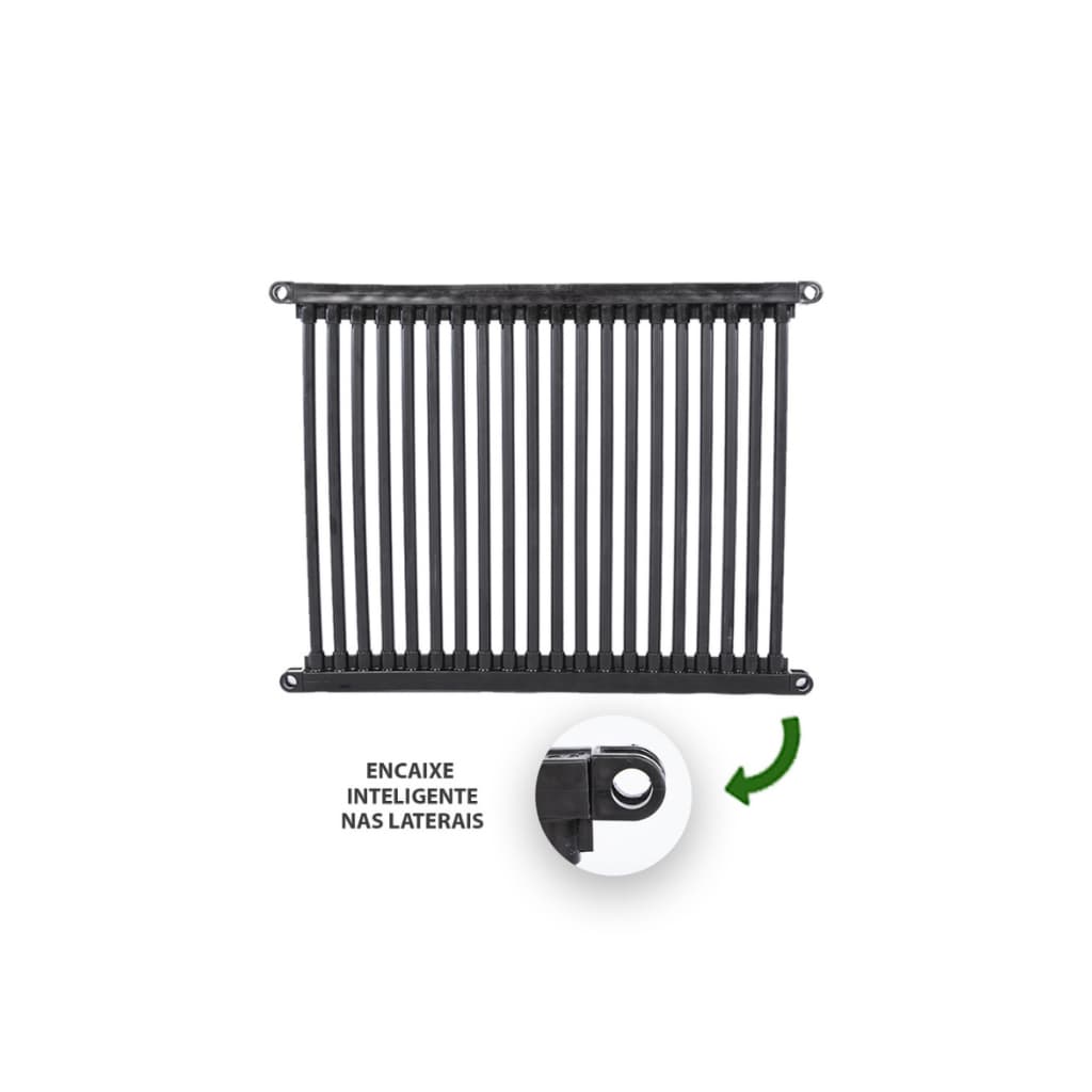 Grade de Proteção Para Portas de Vidros com Encaixe proteção para cães pets DIVIPETS® 100cm x 80cm