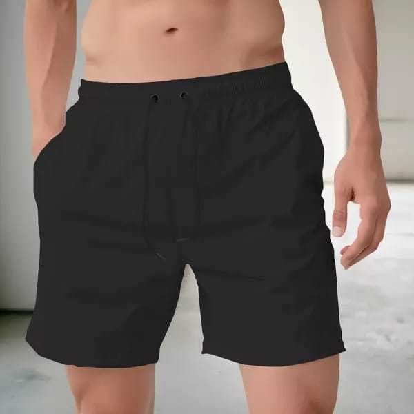 Kit Short Tactel Praia Bermuda Lisa Basico Discreto Com Bolso Verão Esportivo Treino Academia Short Mauricinho Dia a Dia