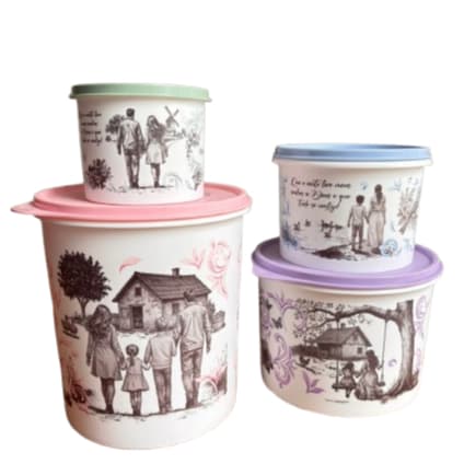 Tupperware Tupper Caixas Simone Mendes Armazenagem